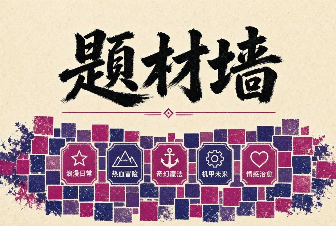 题材墙栏目视觉